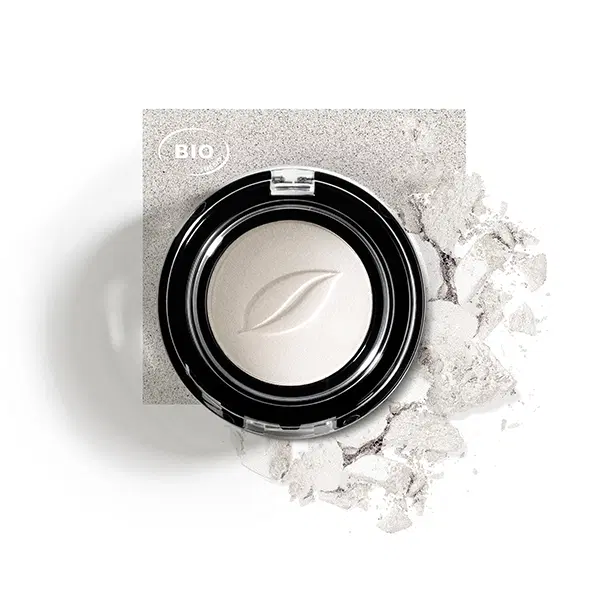 Coeur de Lys Bio Pressed Eyeshadow - Pearly White - Image 1