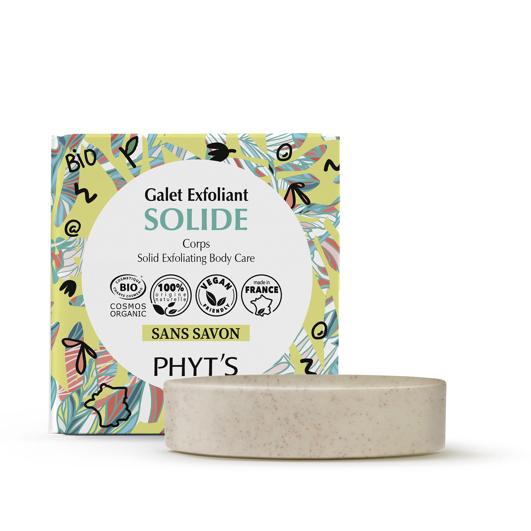 Galet Exfoliant Solide (avec étui) HD Galet Exfoliant Solide – Image 1