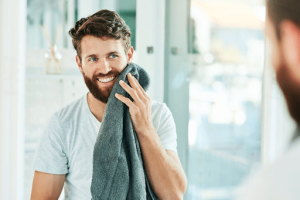 routine peau homme naturel